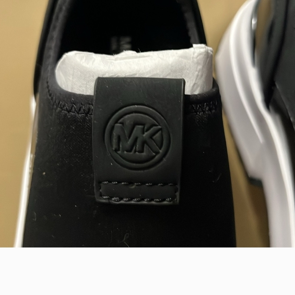 Michael Kors Men's Black Slip-On Sneakers - Picture 6 of 7